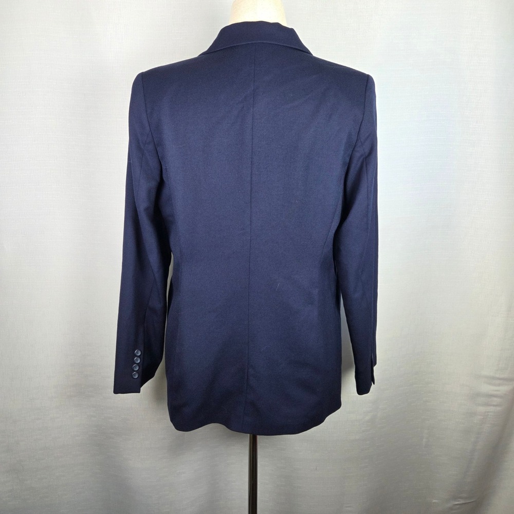 Pendleton Blazer Navy Blue Single Button Secretar… - image 3